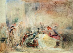 Muerte de Claudio César Nerón (AD 37-68) de Konstantin Egorovich Makovsky